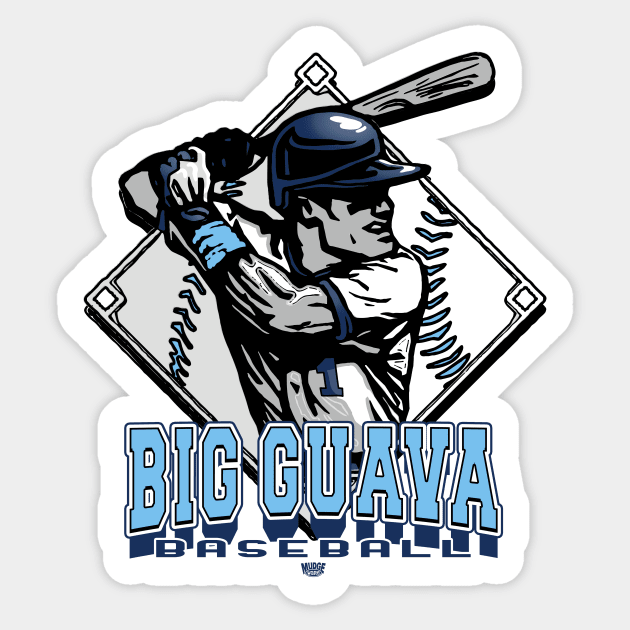 Big Guava Baseball Forever Diamond Sticker by MudgeSportswear